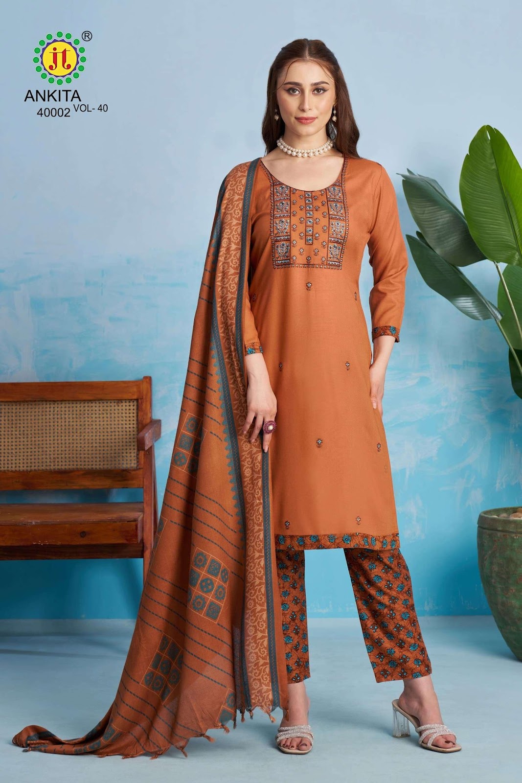 Ankita Vol 40 Jt Rayon Pant Style Suits Manufacturer