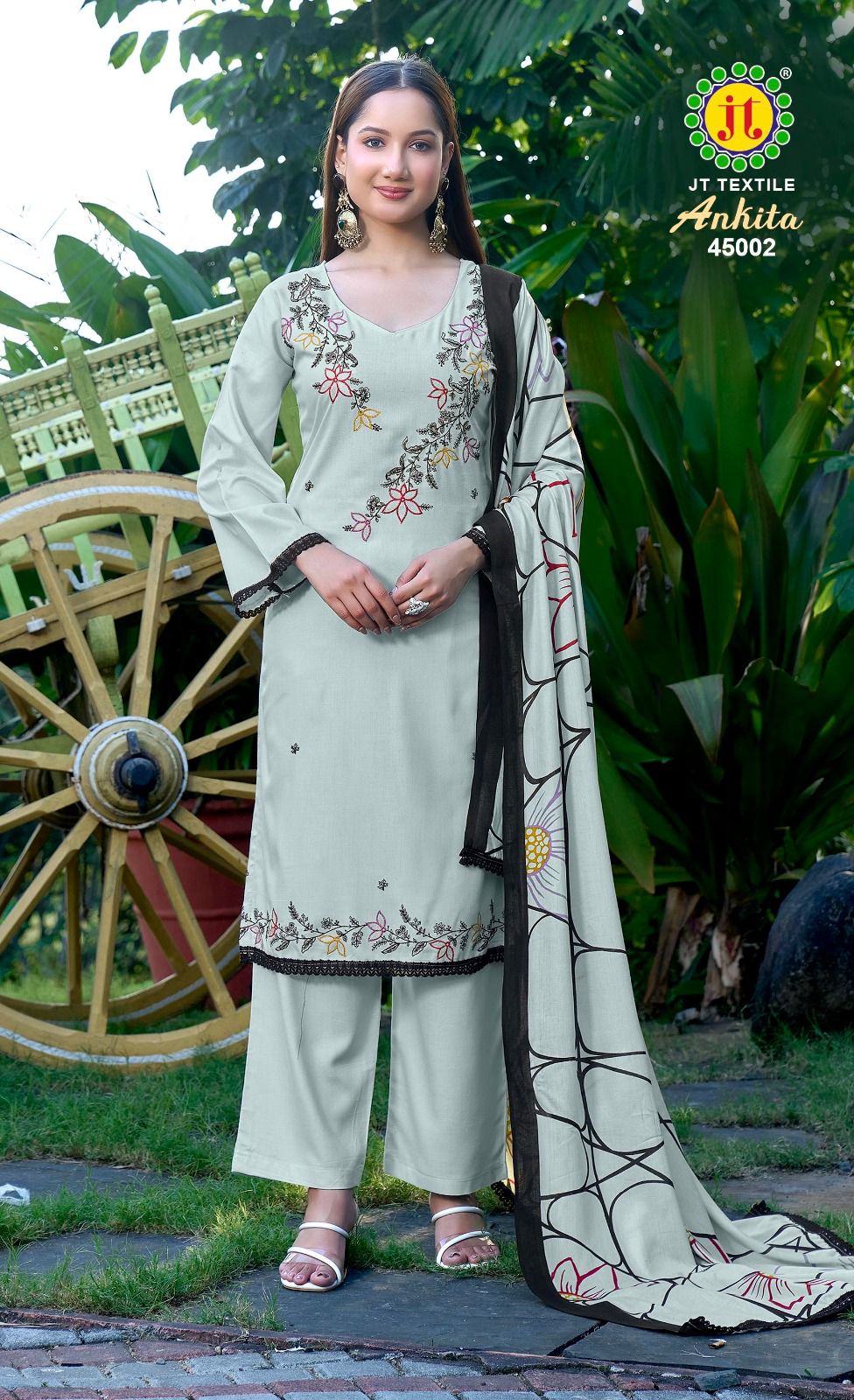 Ankita Vol 45 Jt Rayon Pant Style Suits Supplier