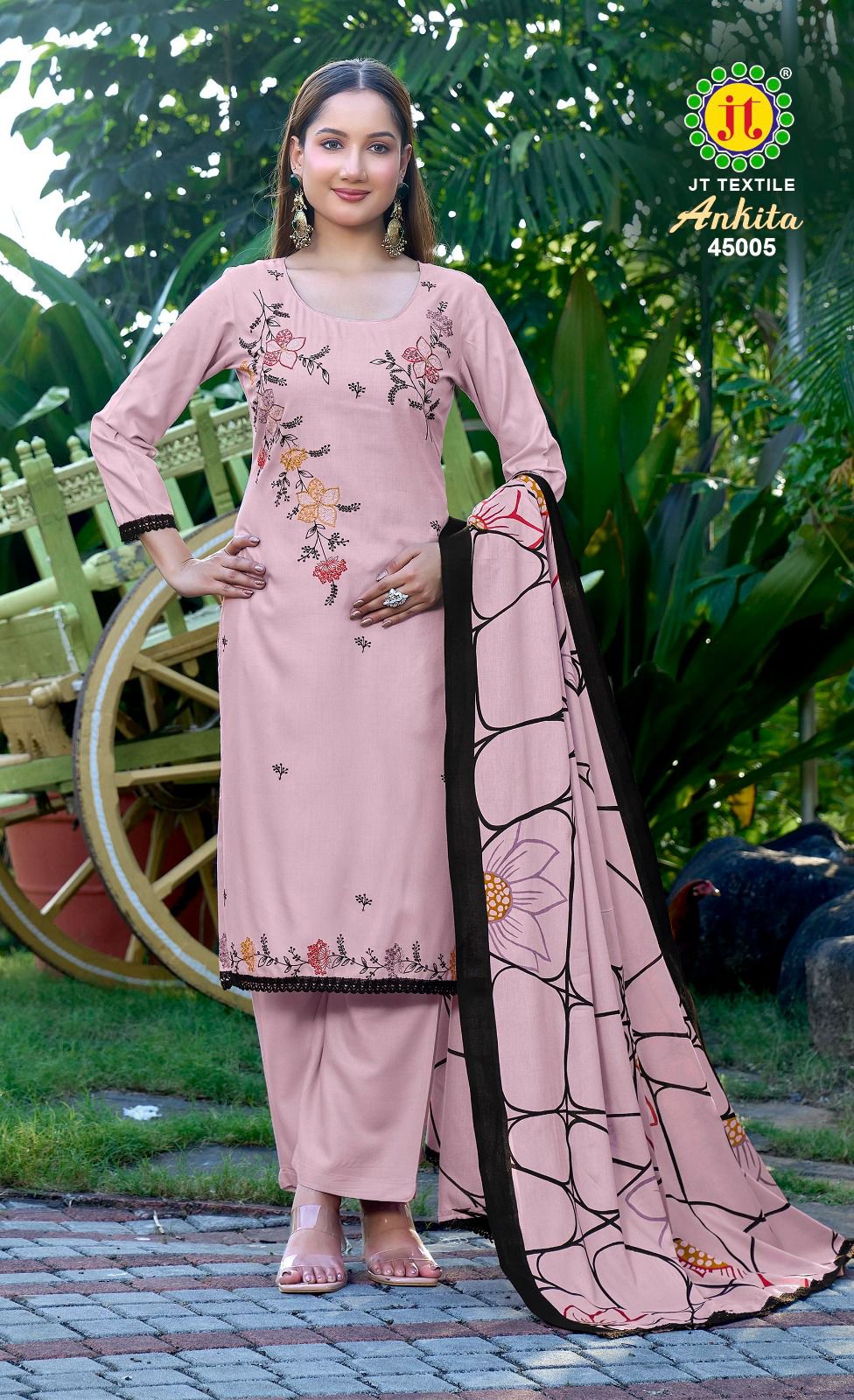 Ankita Vol 45 Jt Rayon Pant Style Suits Supplier