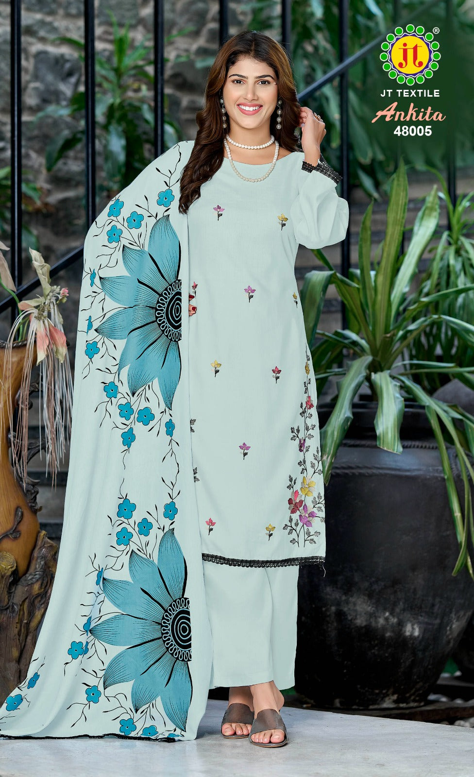 Ankita Vol 48 Jt Rayon Pant Style Suits Supplier India