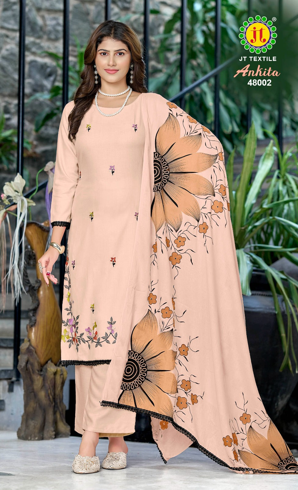 Ankita Vol 48 Jt Rayon Pant Style Suits Supplier India