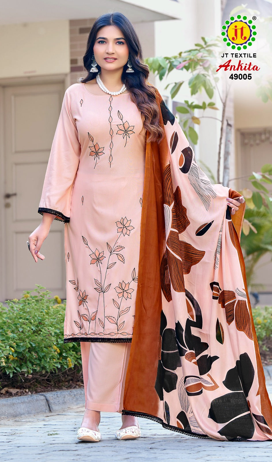 Ankita Vol 49 Jt Rayon Pant Style Suits Supplier