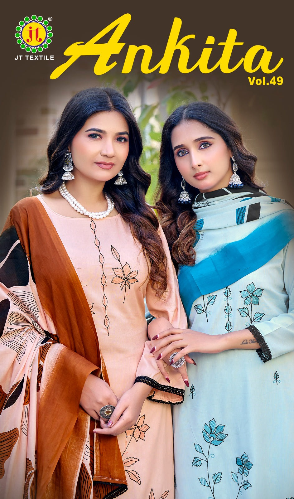 Ankita Vol 49 Jt Rayon Pant Style Suits Supplier