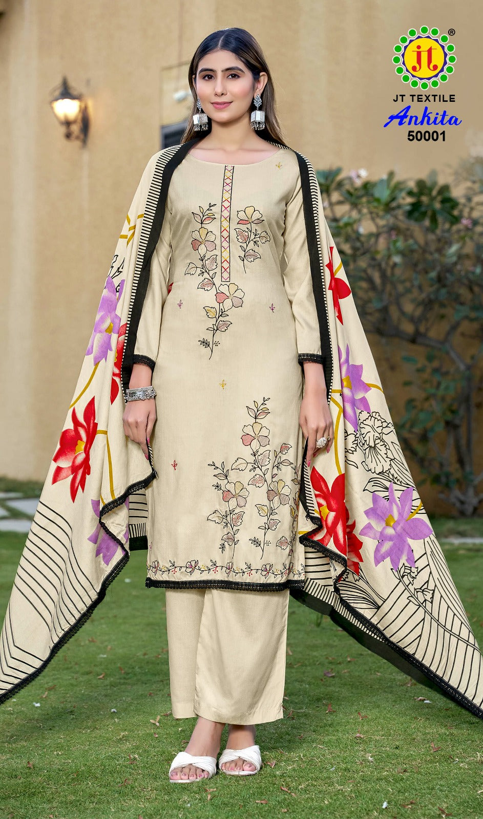 Ankita Vol 50 Jt Rayon Pant Style Suits Exporter India