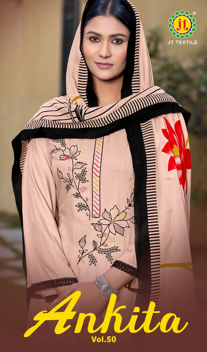 Ankita Vol 50 Jt Rayon Pant Style Suits Exporter India