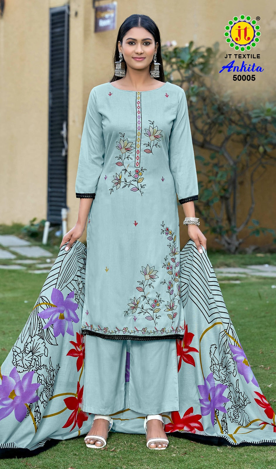 Ankita Vol 50 Jt Rayon Pant Style Suits Exporter India