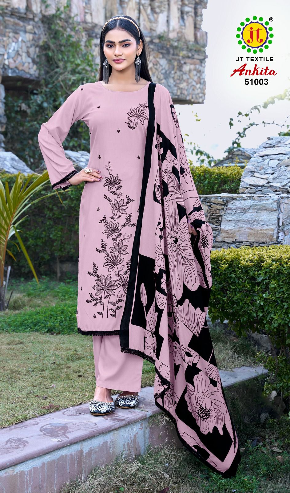 Ankita Vol 51 Jt Rayon Pant Style Suits Manufacturer India