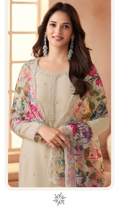 Anmol Kuleesh Vinay Fashion Llp Organza Pant Style Suits Supplier