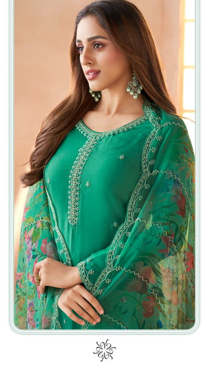 Anmol Kuleesh Vinay Fashion Llp Organza Pant Style Suits Supplier