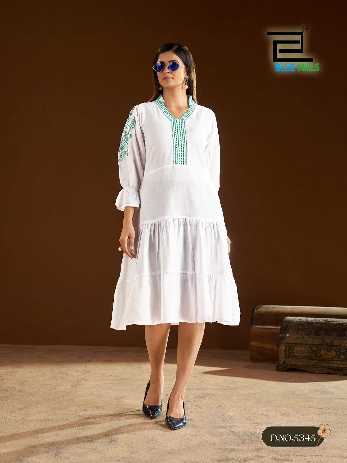 Anna Blue Hills Rayon 14Kg One Piece Wholesaler Gujarat