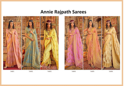 Annie Rajpath Chinon Georgette Sarees Supplier