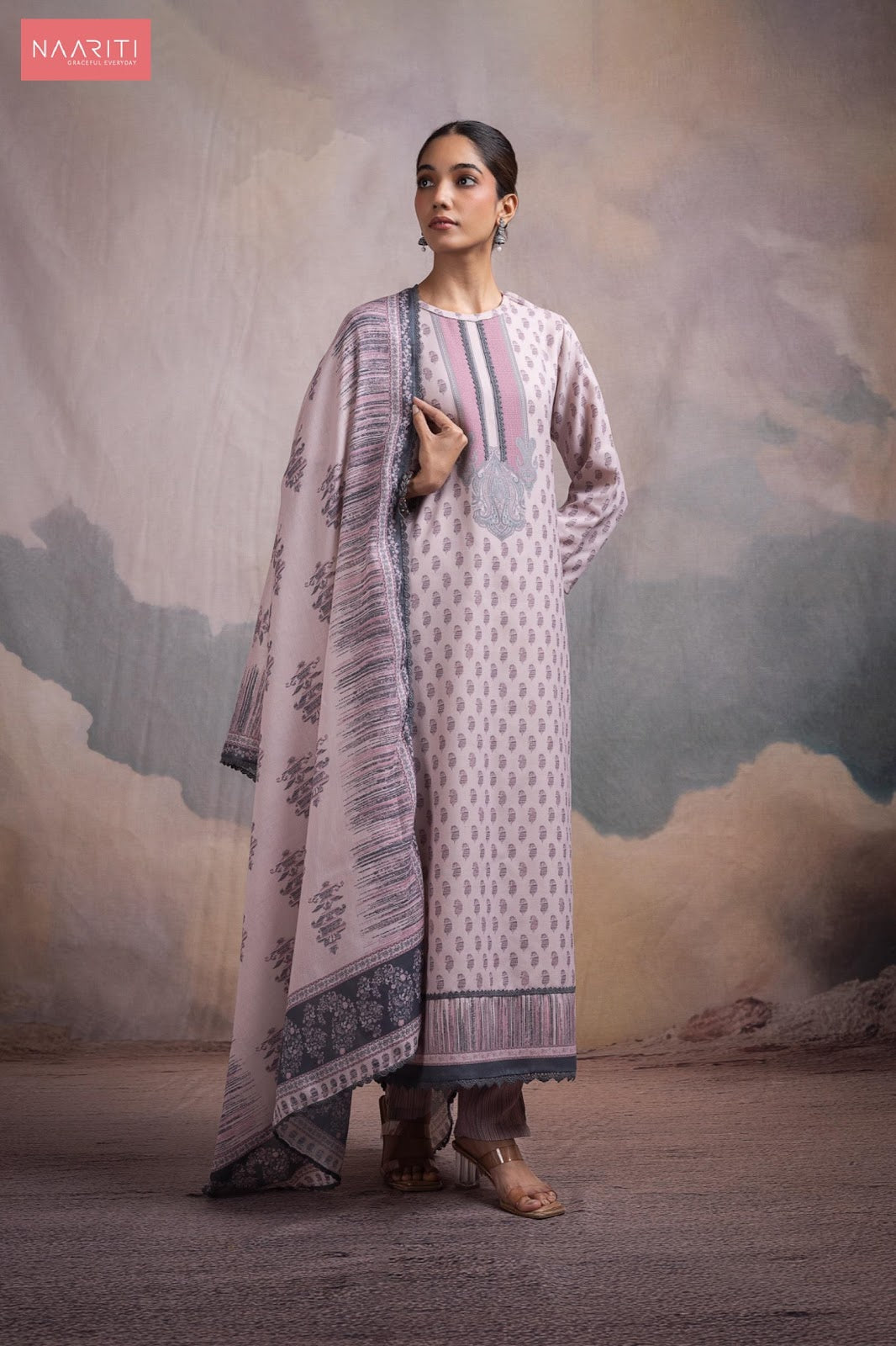 Anniq Naariti Pashmina Suits Wholesaler Ahmedabad