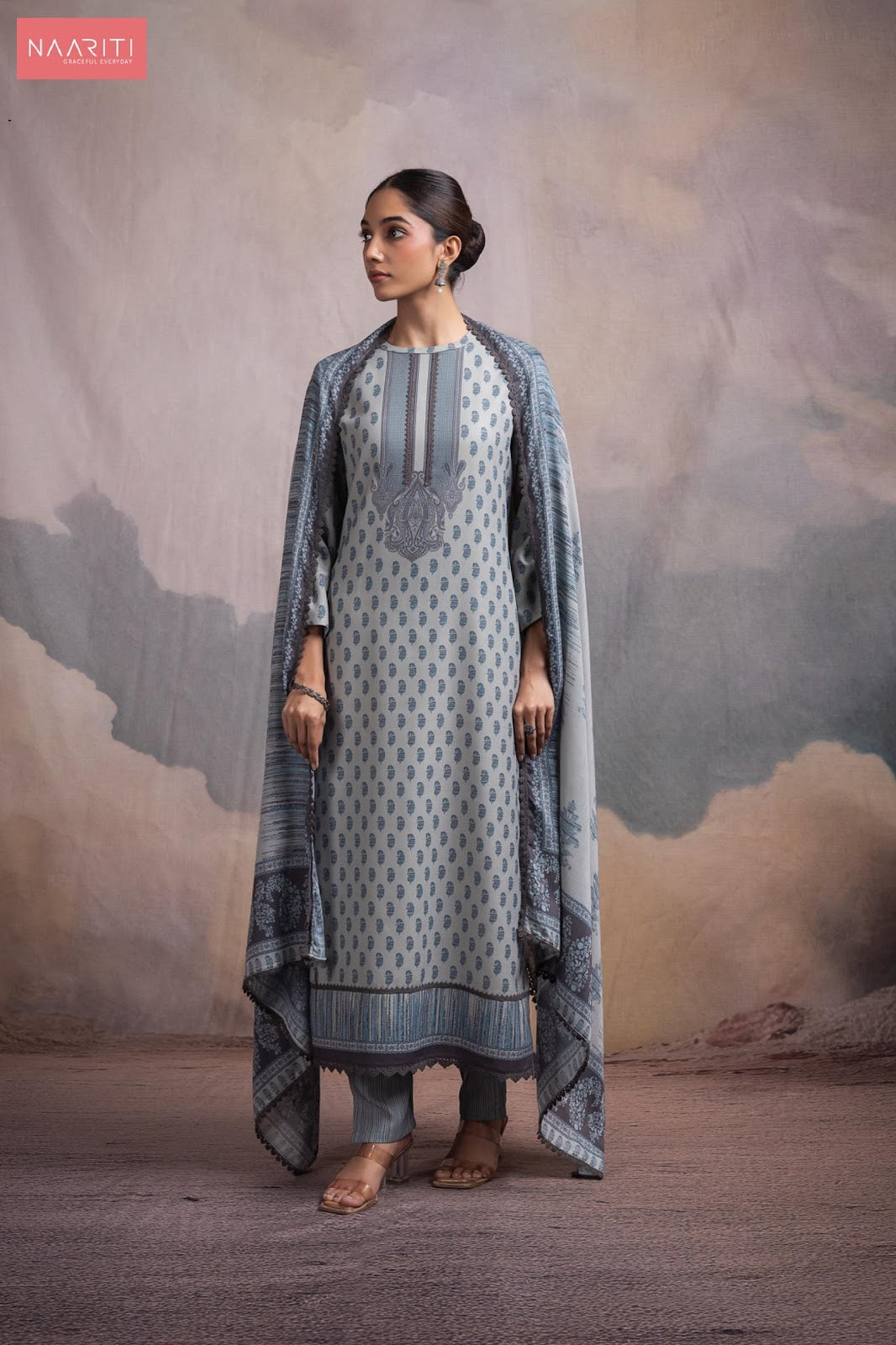 Anniq Naariti Pashmina Suits Wholesaler Ahmedabad