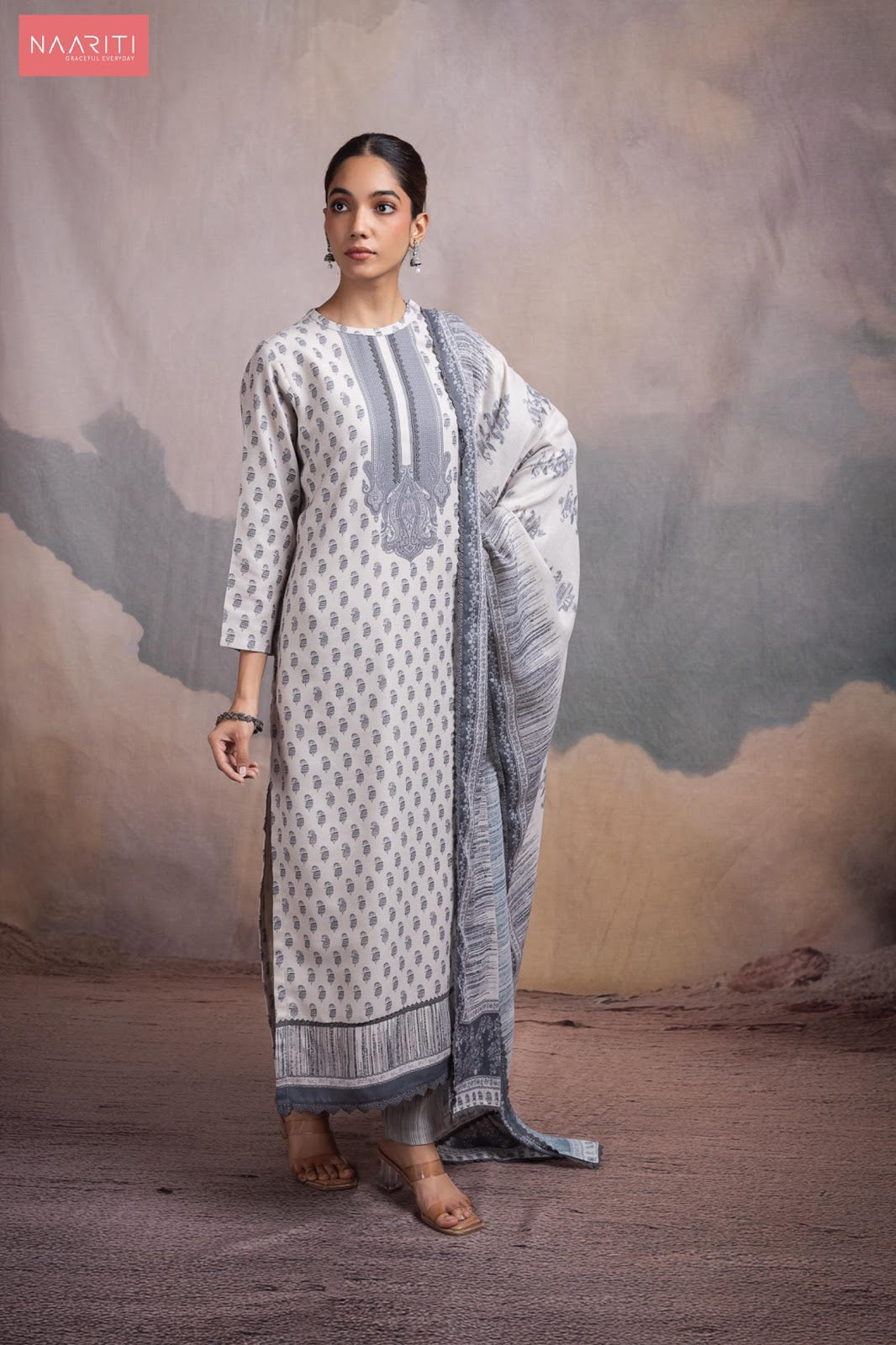 Anniq Naariti Pashmina Suits Wholesaler Ahmedabad