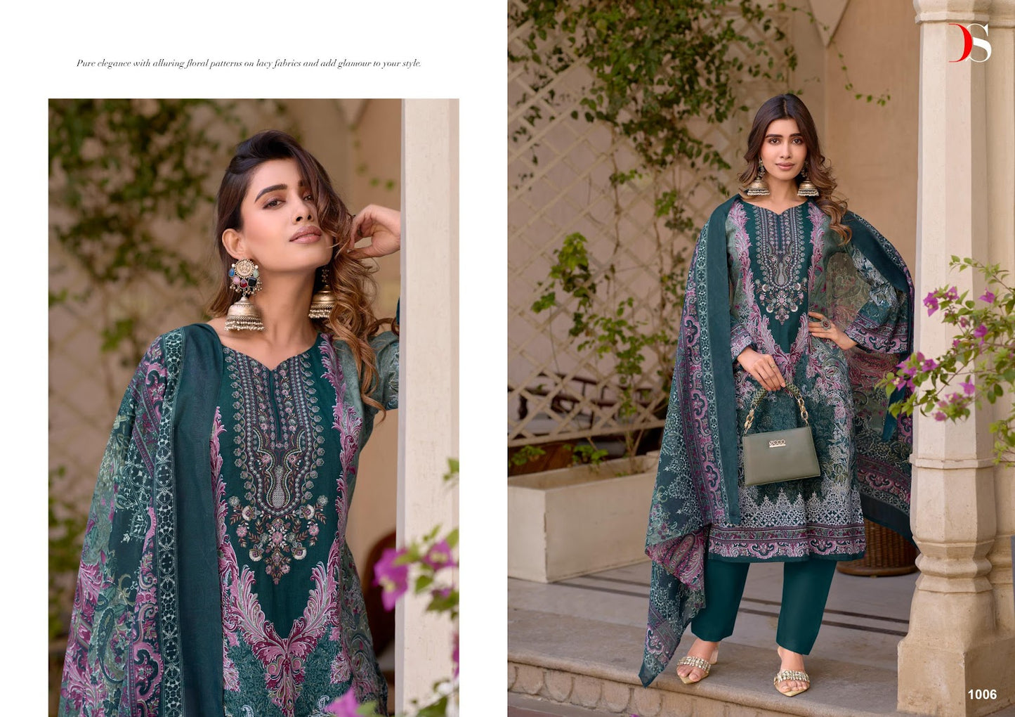 Anokhi Deepsy Cotton Karachi Salwar Suits Supplier Ahmedabad