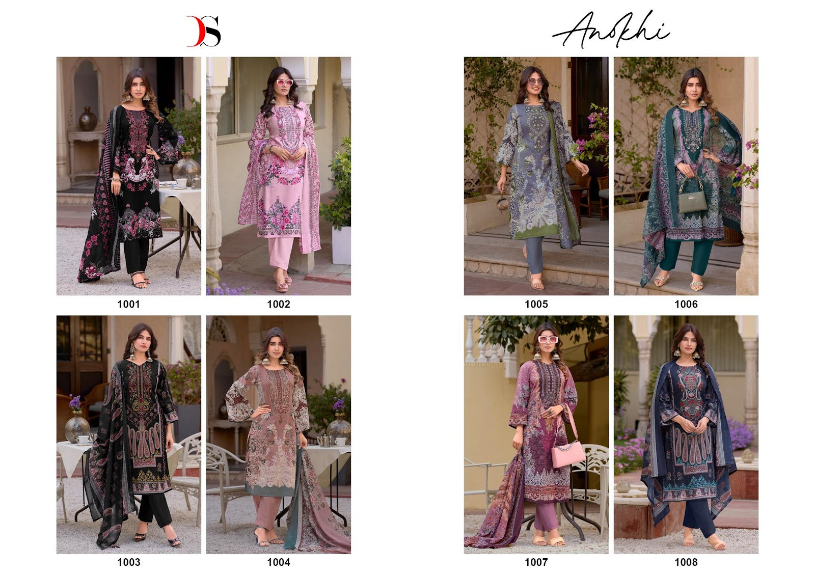 Anokhi Deepsy Cotton Karachi Salwar Suits Supplier Ahmedabad