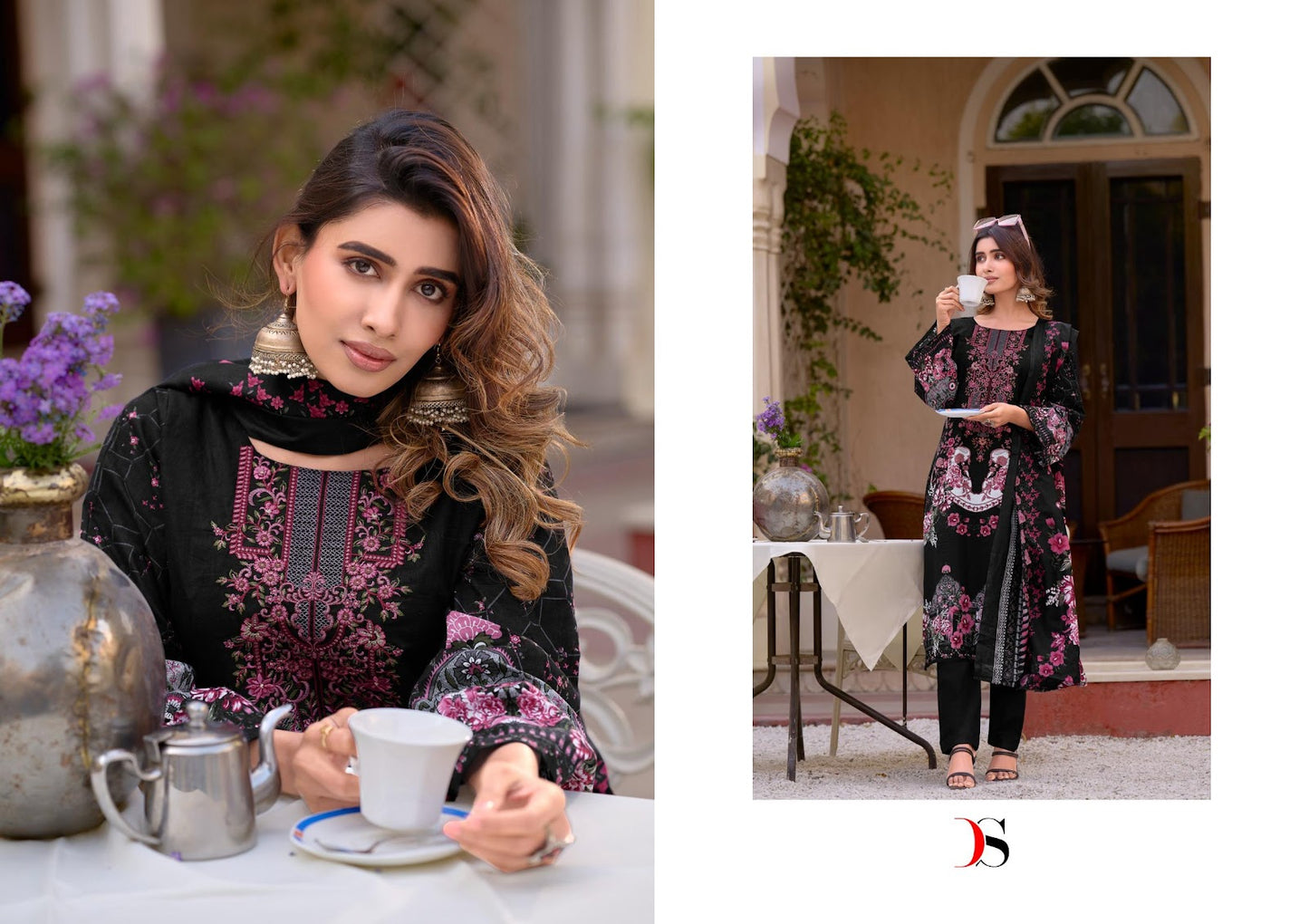 Anokhi Deepsy Cotton Karachi Salwar Suits Supplier Ahmedabad