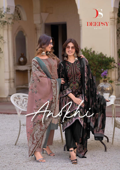 Anokhi Deepsy Cotton Karachi Salwar Suits Supplier Ahmedabad