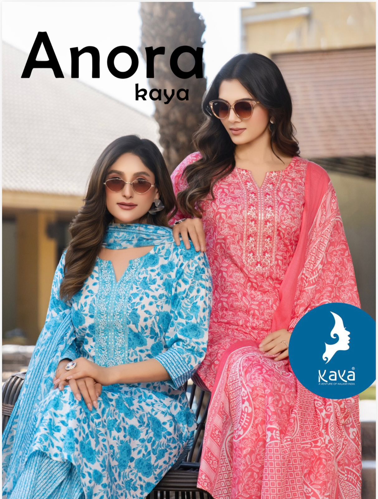Anora Kaya Readymade Cotton Pant Suits Manufacturer India