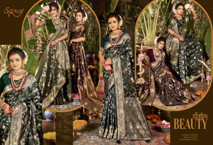 Anshika Satin Saroski Vol 2 Saroj Silk Sarees Supplier