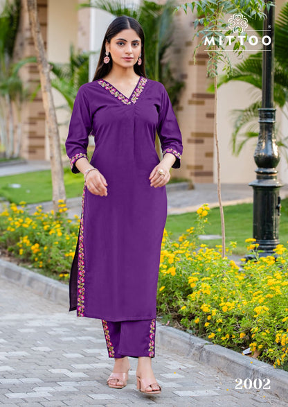 Ansuya Mittoo Gadwal Kurti Pant Set Supplier India