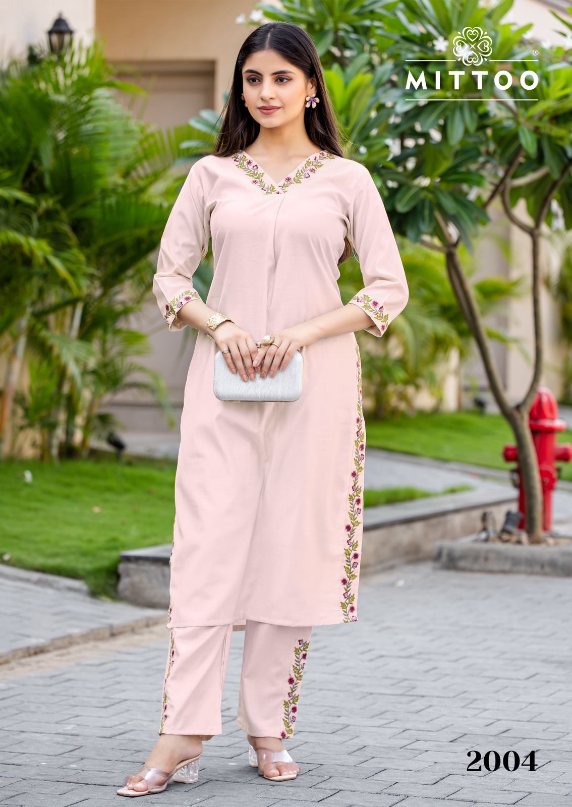 Ansuya Mittoo Gadwal Kurti Pant Set Supplier India