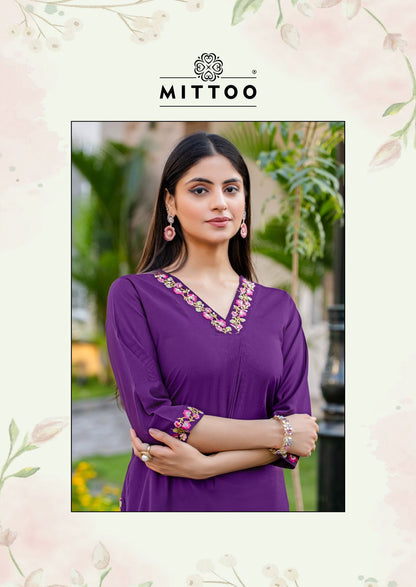 Ansuya Mittoo Gadwal Kurti Pant Set Supplier India