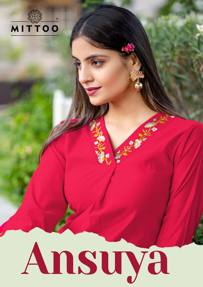 Ansuya Mittoo Gadwal Kurti Pant Set Supplier India