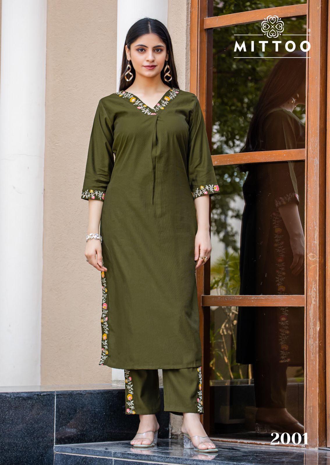 Ansuya Mittoo Gadwal Kurti Pant Set Supplier India