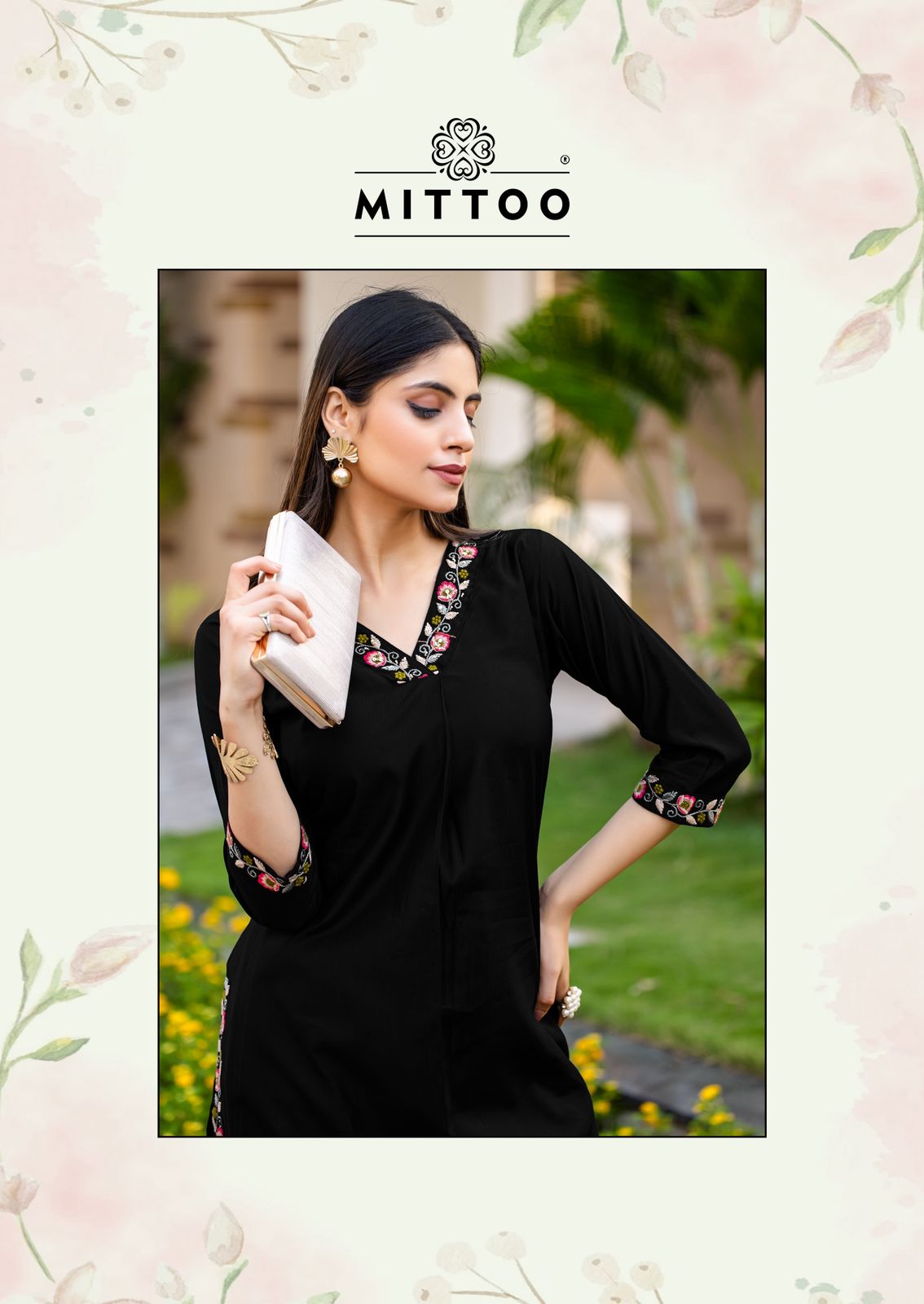 Ansuya Mittoo Gadwal Kurti Pant Set Supplier India