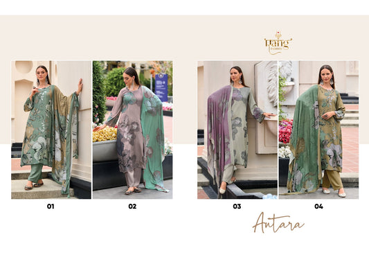 Antara Rang Wool Pashmina Suits Supplier Ahmedabad