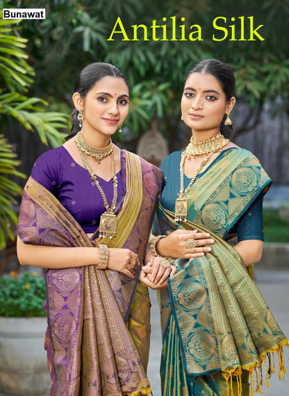 Antilia Silk Bunawat Sarees Manufacturer Ahmedabad