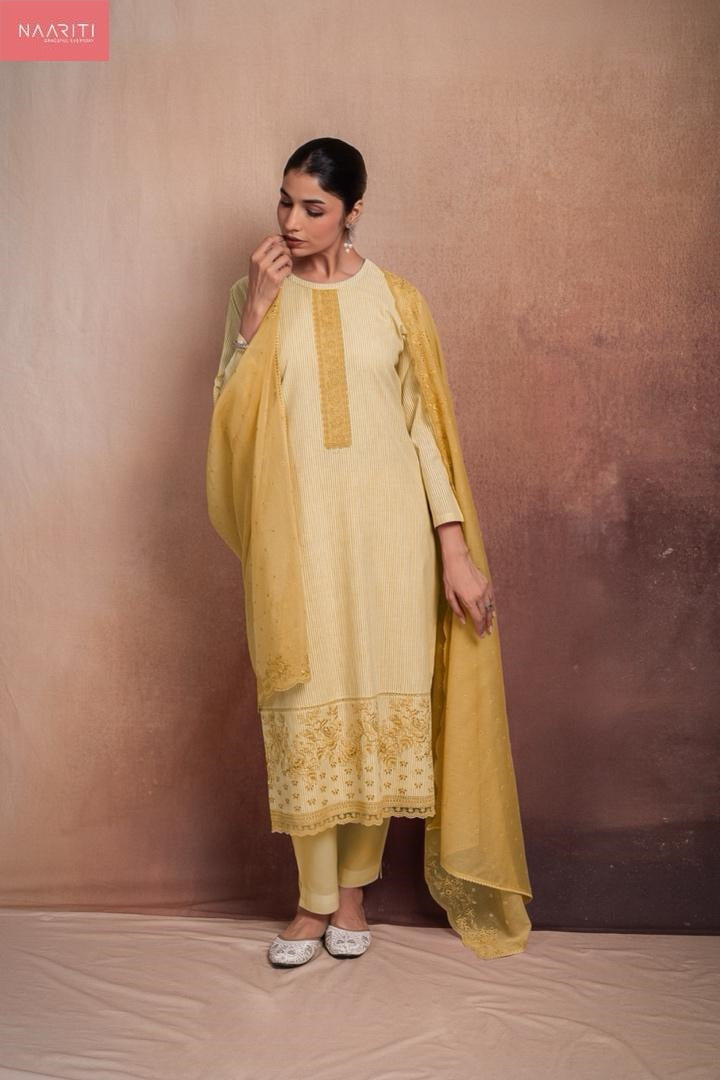Antiq 2 Naariti Cotton Pant Style Suits Wholesaler Gujarat