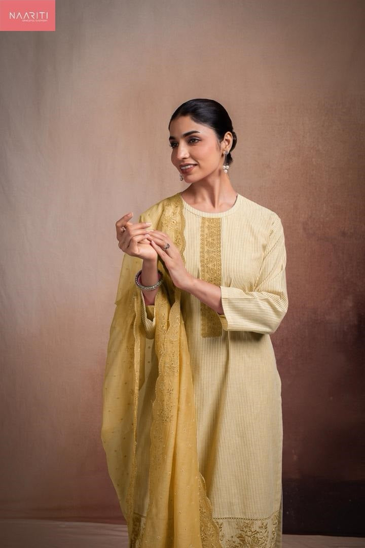 Antiq 2 Naariti Cotton Pant Style Suits Wholesaler Gujarat