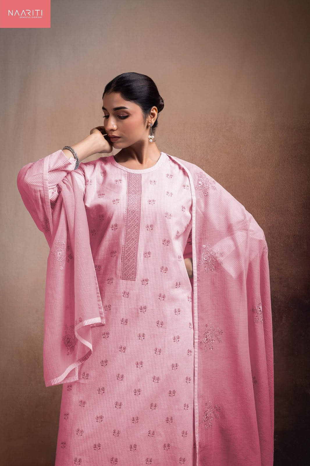 Antiq 3 Naariti Cotton Pant Style Suits Manufacturer India
