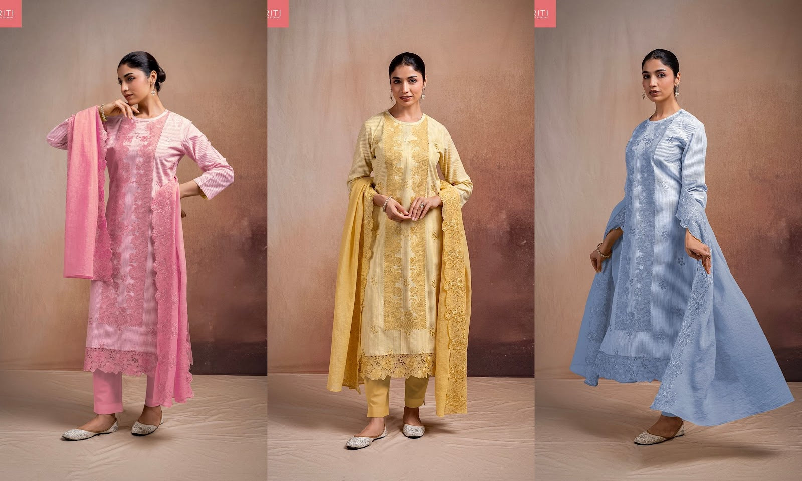 Antiq Naariti Handloom Pant Style Suits Exporter