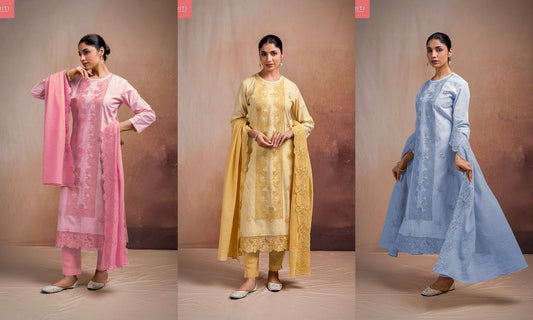 Antiq Naariti Handloom Pant Style Suits Exporter