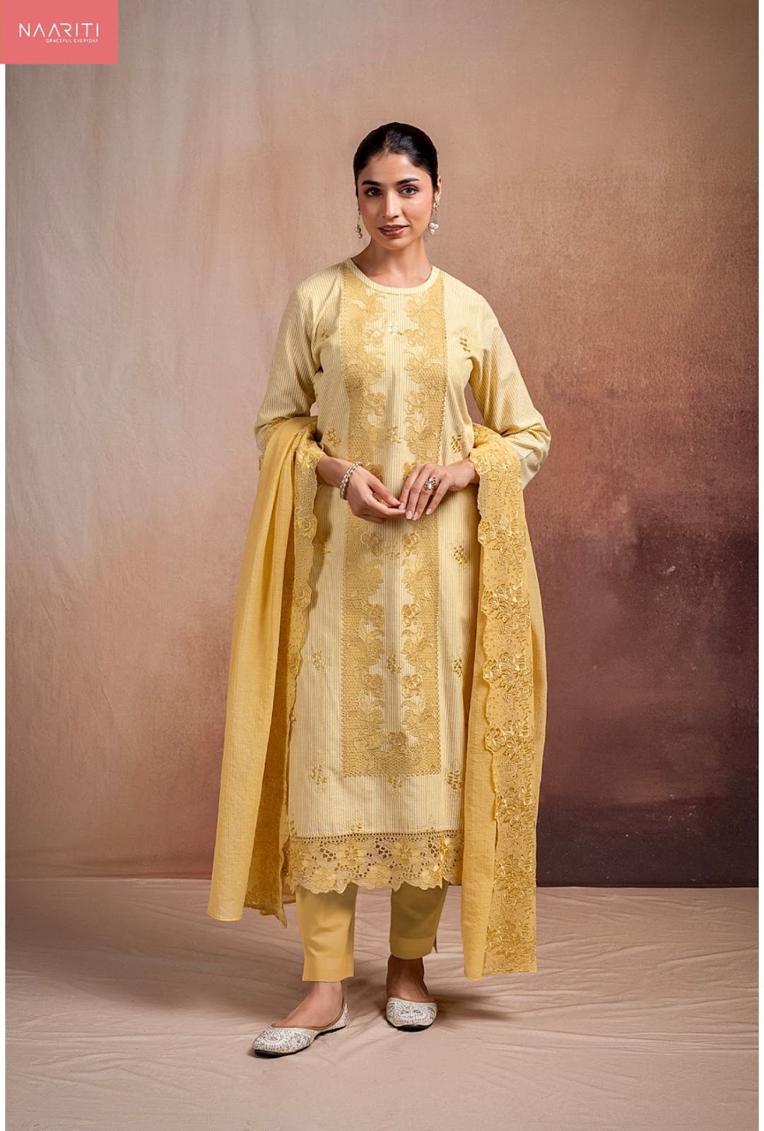 Antiq Naariti Handloom Pant Style Suits Exporter