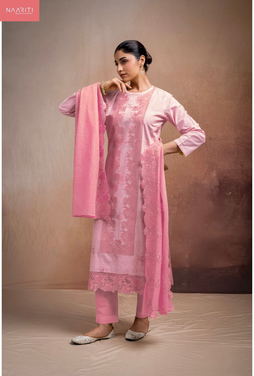Antiq Naariti Handloom Pant Style Suits Exporter