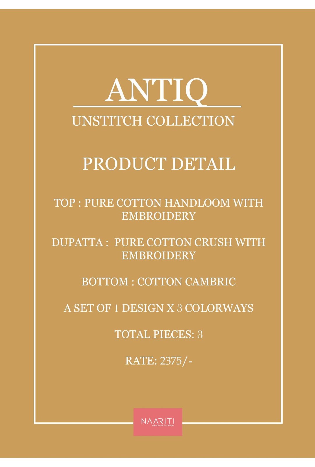 Antiq Naariti Handloom Pant Style Suits Exporter