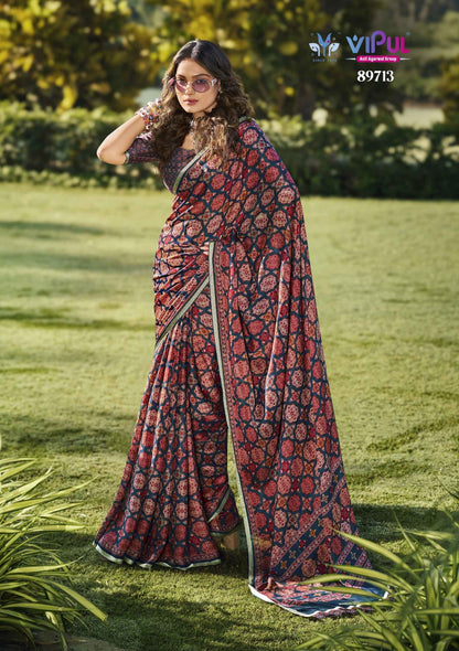 Antique Gold Vol 3 Vipul Sarees Wholesaler India