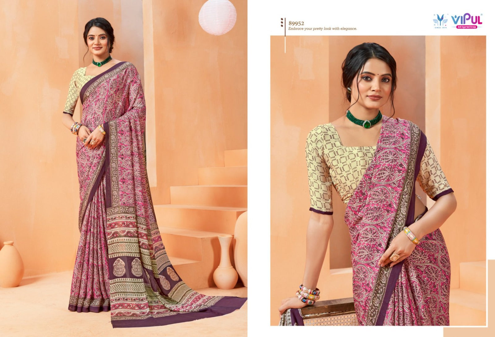 Antique Royal Vol 14 Vipul Georgette Sarees Wholesaler Gujarat