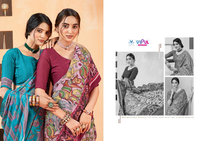 Antique Royal Vol 14 Vipul Georgette Sarees Wholesaler Gujarat