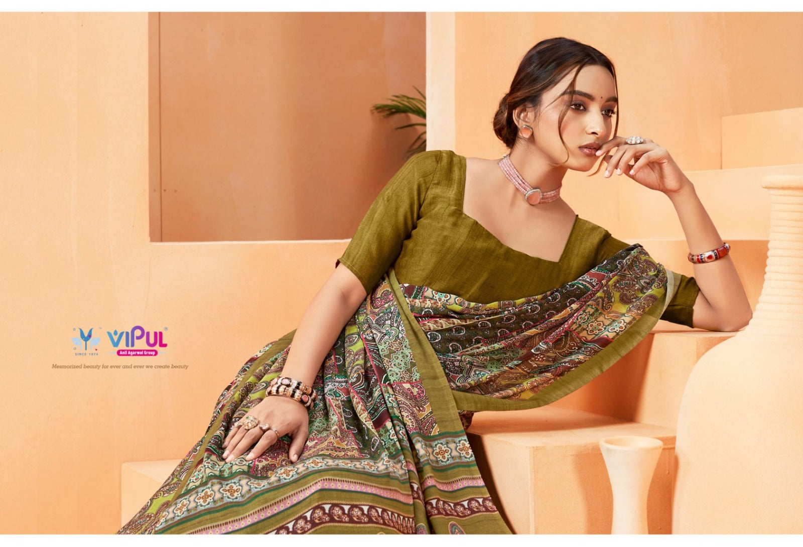 Antique Royal Vol 14 Vipul Georgette Sarees Wholesaler Gujarat