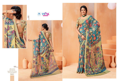Antique Royal Vol 14 Vipul Georgette Sarees Wholesaler Gujarat