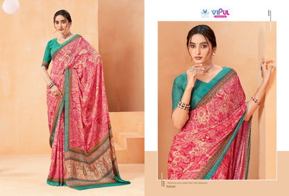 Antique Royal Vol 14 Vipul Georgette Sarees Wholesaler Gujarat