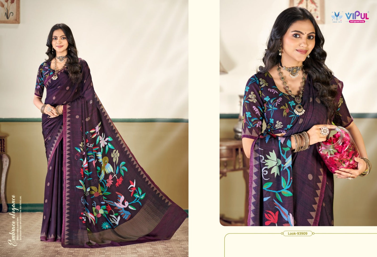 Antique Royal Vol 27 Vipul Soft Silk Sarees Supplier