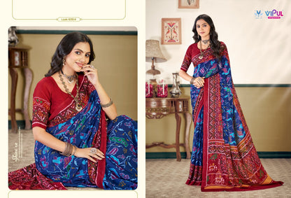 Antique Royal Vol 27 Vipul Soft Silk Sarees Supplier