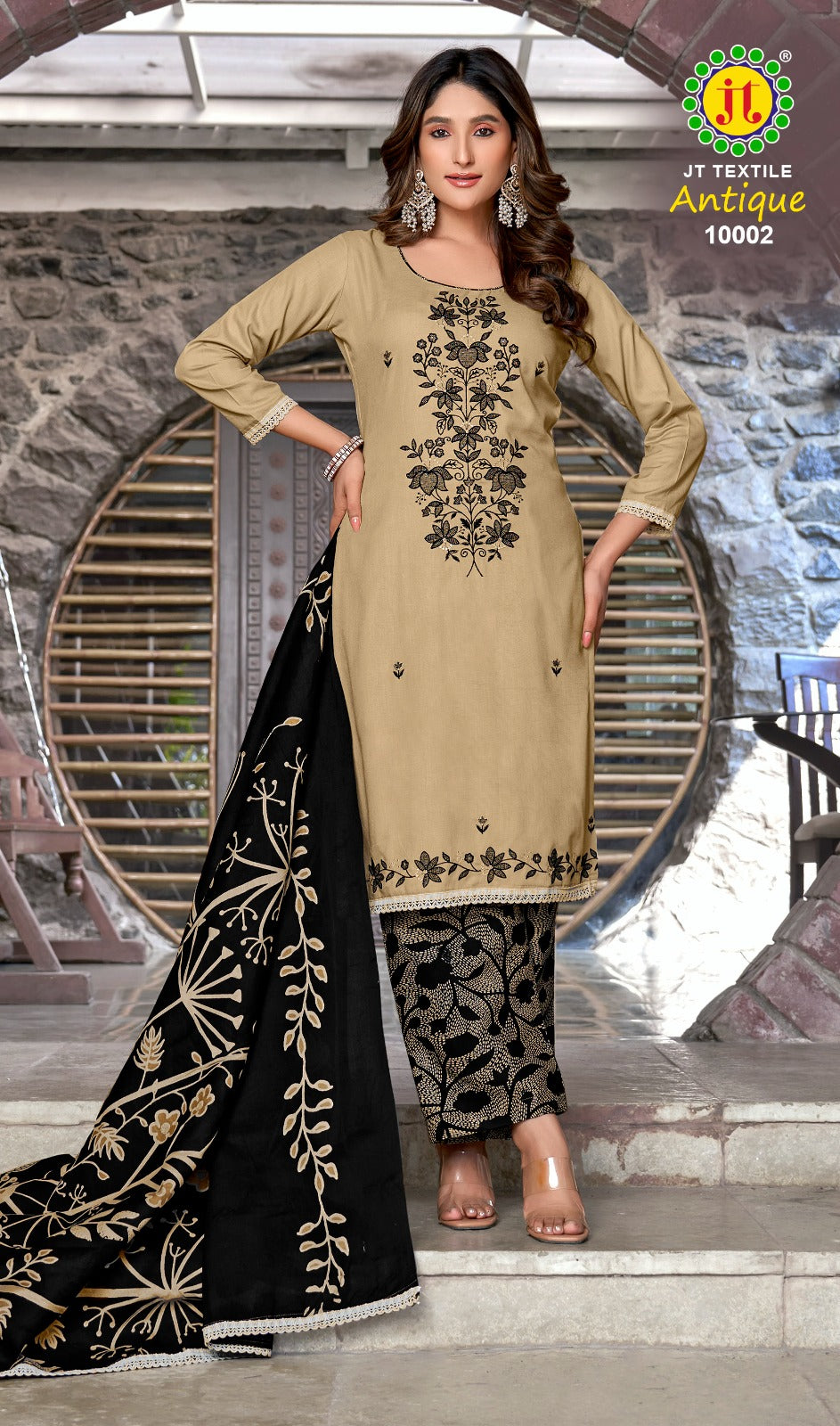 Antique Vol 10 Jt Rayon Pant Style Suits Supplier Ahmedabad