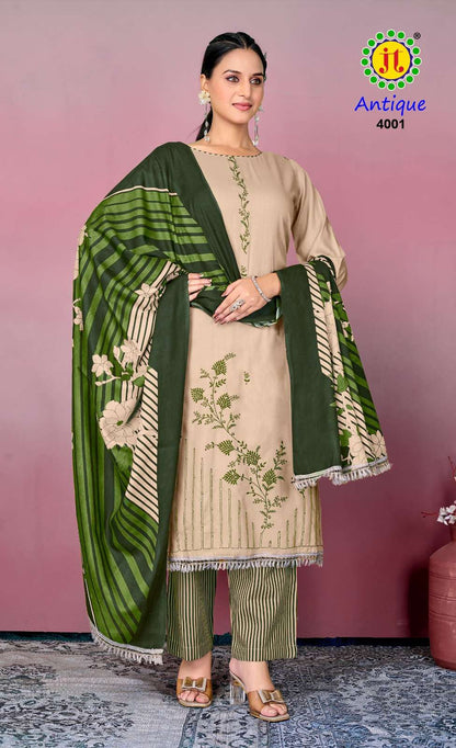 Antique Vol 4 Jt Rayon Pant Style Suits Wholesaler India